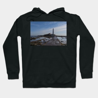 St Mary's Island and Lighthouse Hoodie